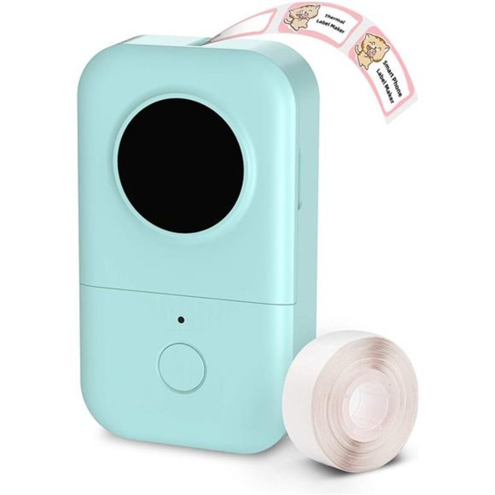 Label Maker Machine with Tape, Portable Bluetooth Label Printer, Small Smart